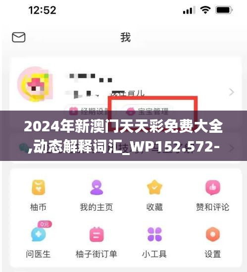 2024年新澳门天天彩免费大全,动态解释词汇_WP152.572-4