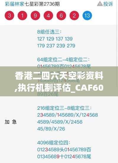 香港二四六天空彩资料,执行机制评估_CAF60.497预备版