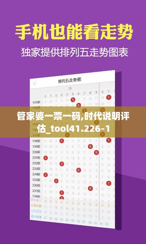 管家婆一票一码,时代说明评估_tool41.226-1